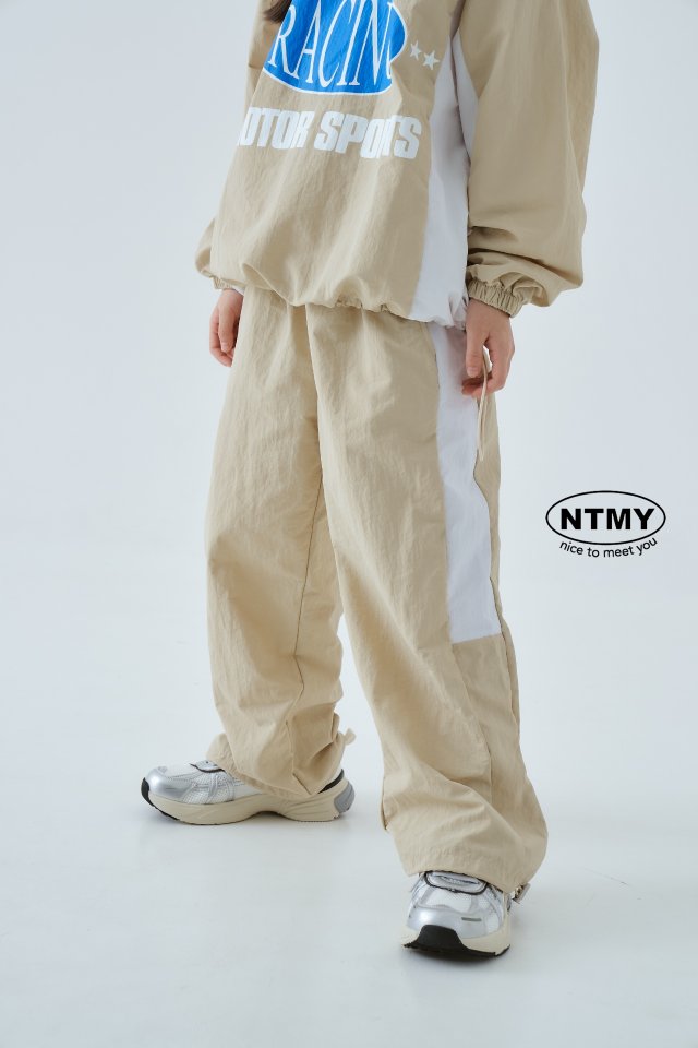 Nice To Meet You - Korean Children Fashion - #todddlerfashion - Nylon Pants - 4