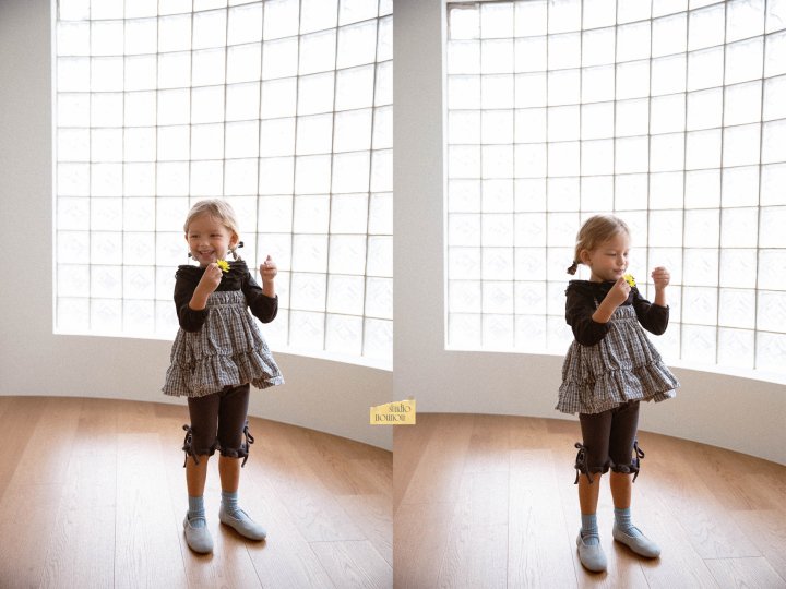 Nounou - Korean Children Fashion - #childofig - Check Balloon Vest - 9