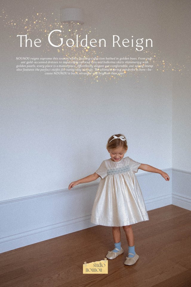 Nounou - Korean Children Fashion - #designkidswear - Pearl Dress