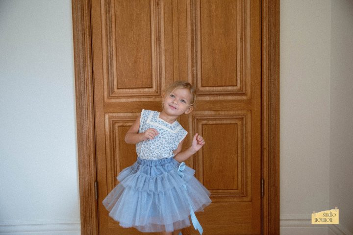 Nounou - Korean Children Fashion - #fashionkids - Gold Tutu Skirt (L-XL) - 2
