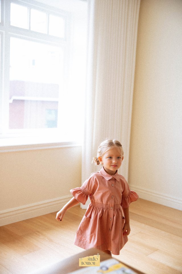 Nounou - Korean Children Fashion - #fashionkids - Rose One Piece (L-XL) - 5