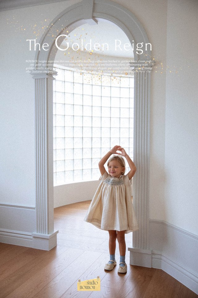 Nounou - Korean Children Fashion - #kidzfashiontrend - Pearl Dress - 6