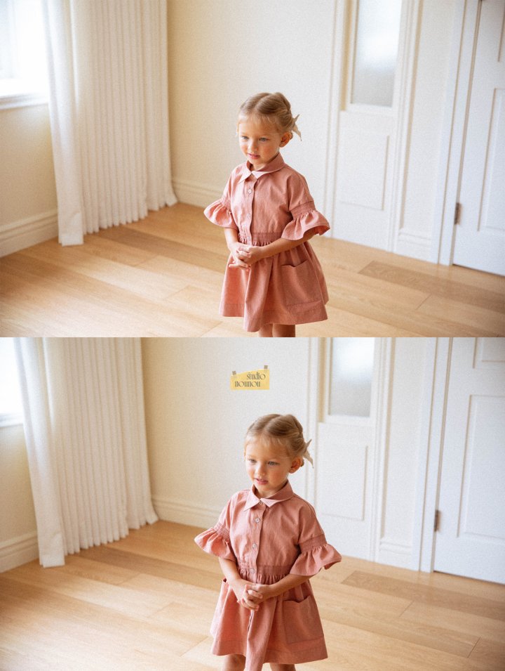 Nounou - Korean Children Fashion - #kidzfashiontrend - Rose One Piece (L-XL) - 8