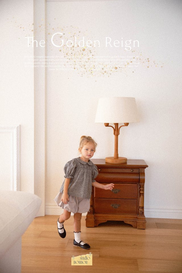 Nounou - Korean Children Fashion - #littlefashionista - Leopard Flower Blouse - 3