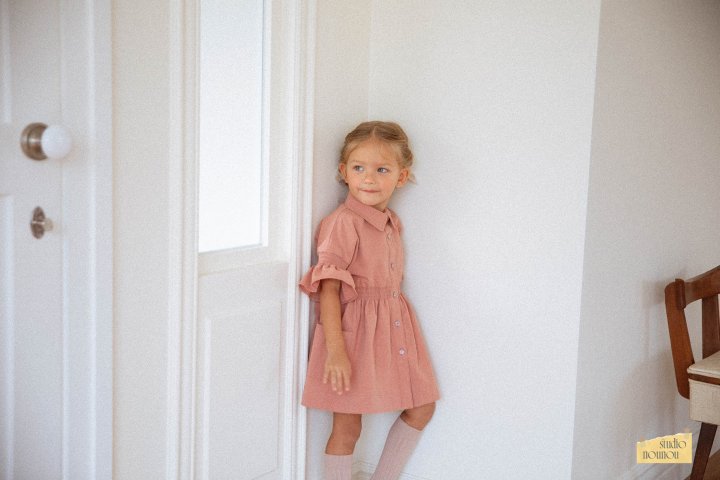 Nounou - Korean Children Fashion - #magicofchildhood - Rose One Piece (L-XL) - 11