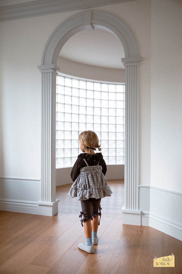 Nounou - Korean Children Fashion - #minifashionista - Check Balloon Vest - 6