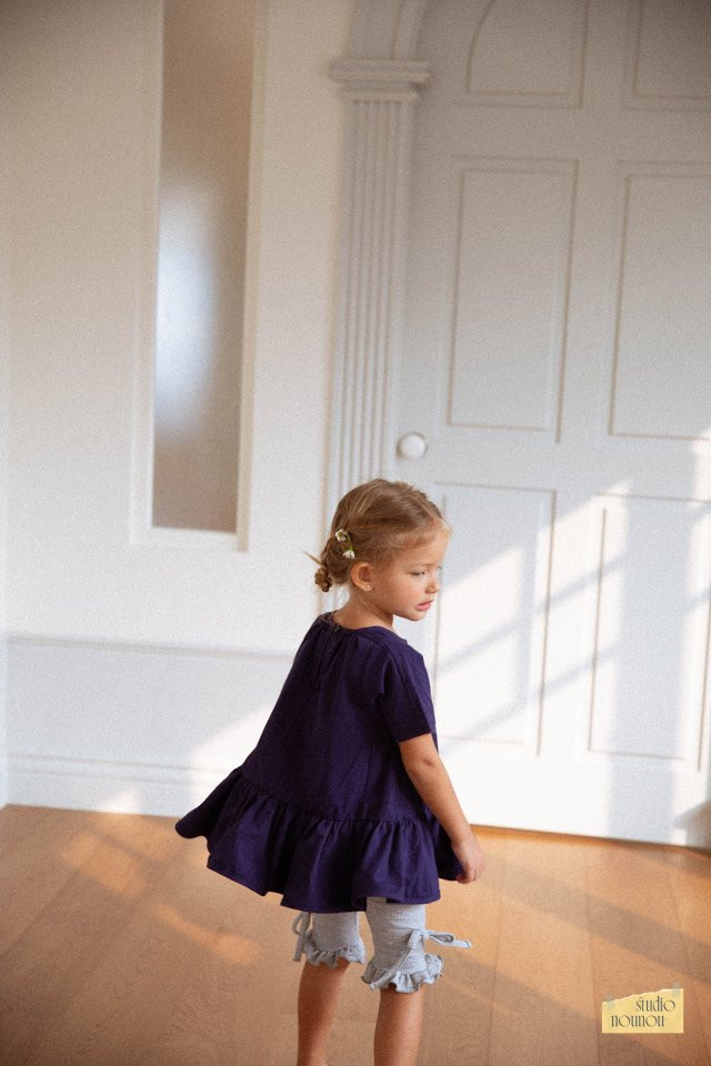 Nounou - Korean Children Fashion - #minifashionista - Ribbon Leggings - 4