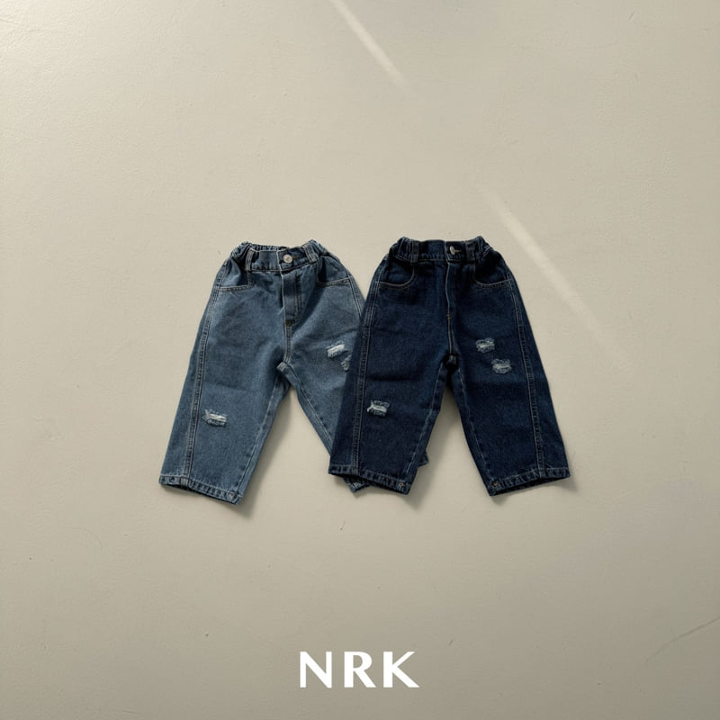 Nrk - Korean Children Fashion - #Kfashion4kids - Mini Vintage Denim Pants