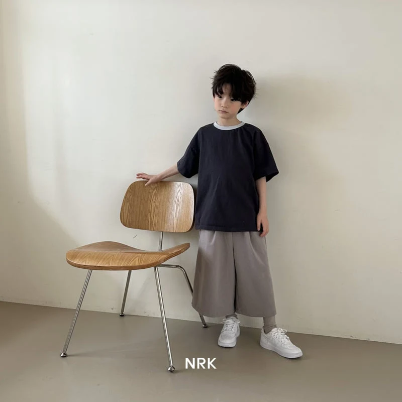 Nrk - Korean Children Fashion - #Kfashion4kids - Ribbed Short Sleeve Tee - 11