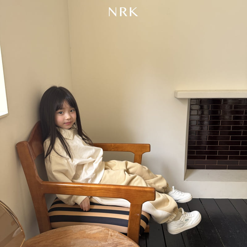 Nrk - Korean Children Fashion - #childrensboutique - Love Collar Top Bottom Set - 9
