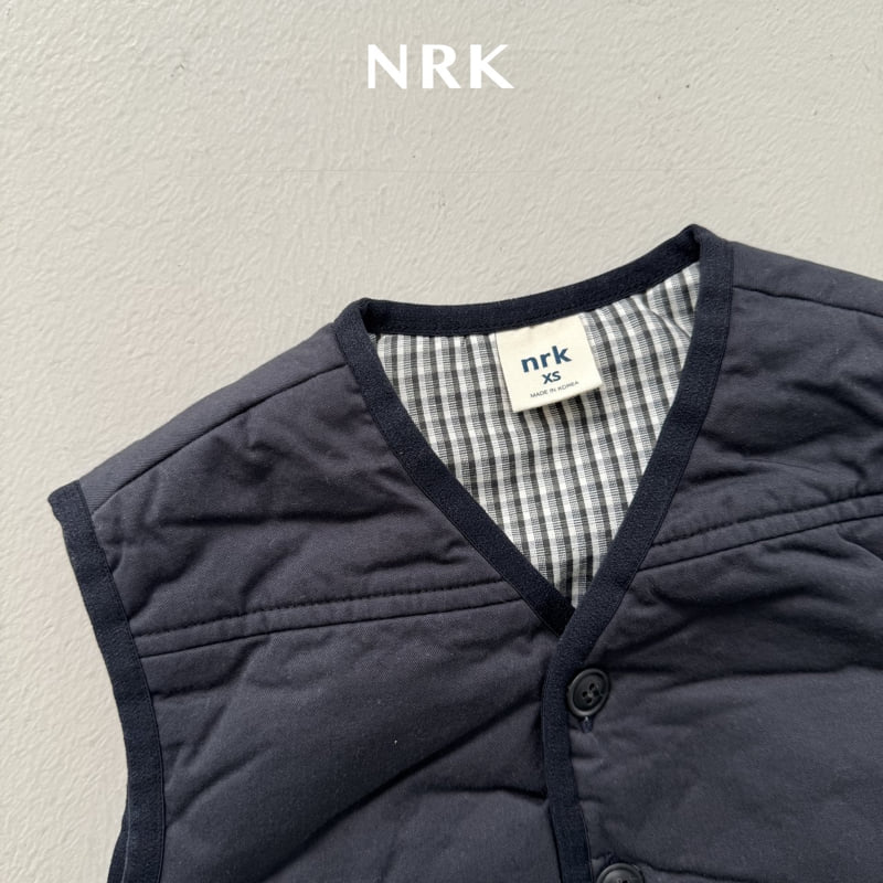 Nrk - Korean Children Fashion - #designkidswear - Cotton Check Vest - 5