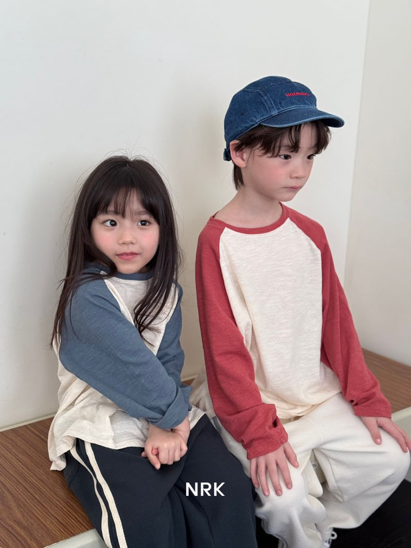 Nrk - Korean Children Fashion - #discoveringself - Raglan Tee - 10