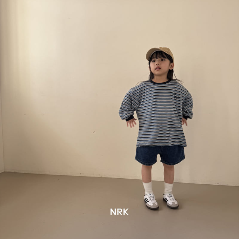Nrk - Korean Children Fashion - #discoveringself - Like Stripe Tee - 9
