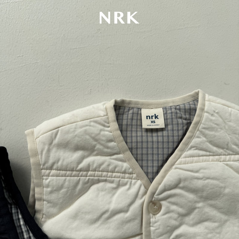 Nrk - Korean Children Fashion - #discoveringself - Cotton Check Vest - 6