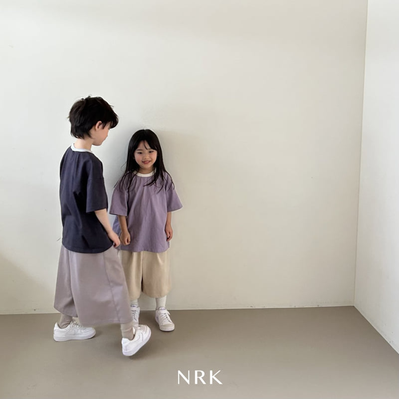 Nrk - Korean Children Fashion - #fashionkids - Ribbed Short Sleeve Tee - 7