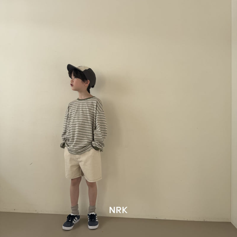 Nrk - Korean Children Fashion - #kidsshorts - Like Stripe Tee - 11