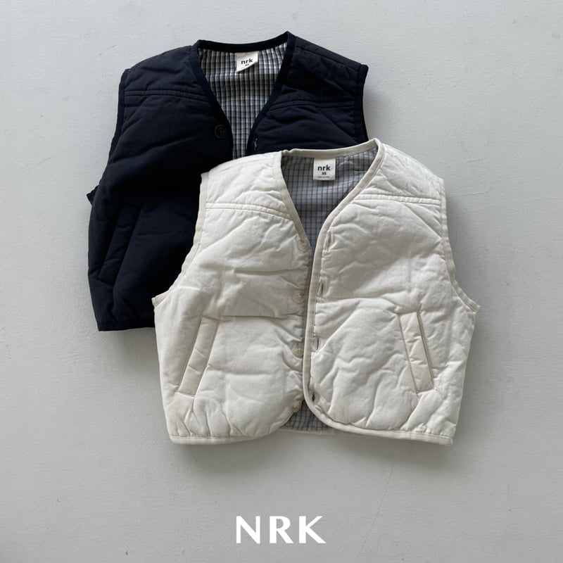 Nrk - Korean Children Fashion - #kidsshorts - Cotton Check Vest - 8