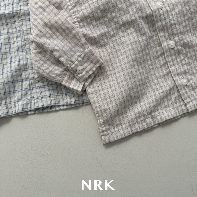 Nrk - Korean Children Fashion - #kidsstore - Maru Check Shirt - 3