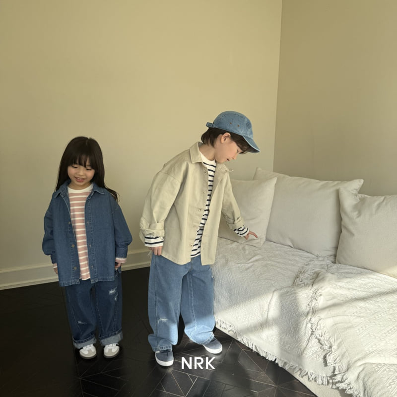 Nrk - Korean Children Fashion - #kidsstore - Denim Shorts - 7