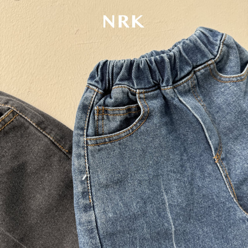 Nrk - Korean Children Fashion - #kidzfashiontrend - Pin Denim Pants - 5