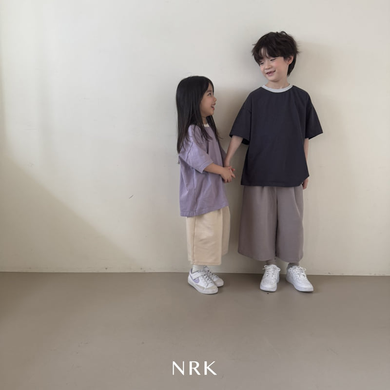 Nrk - Korean Children Fashion - #kidzfashiontrend - Ribbed Short Sleeve Tee - 10