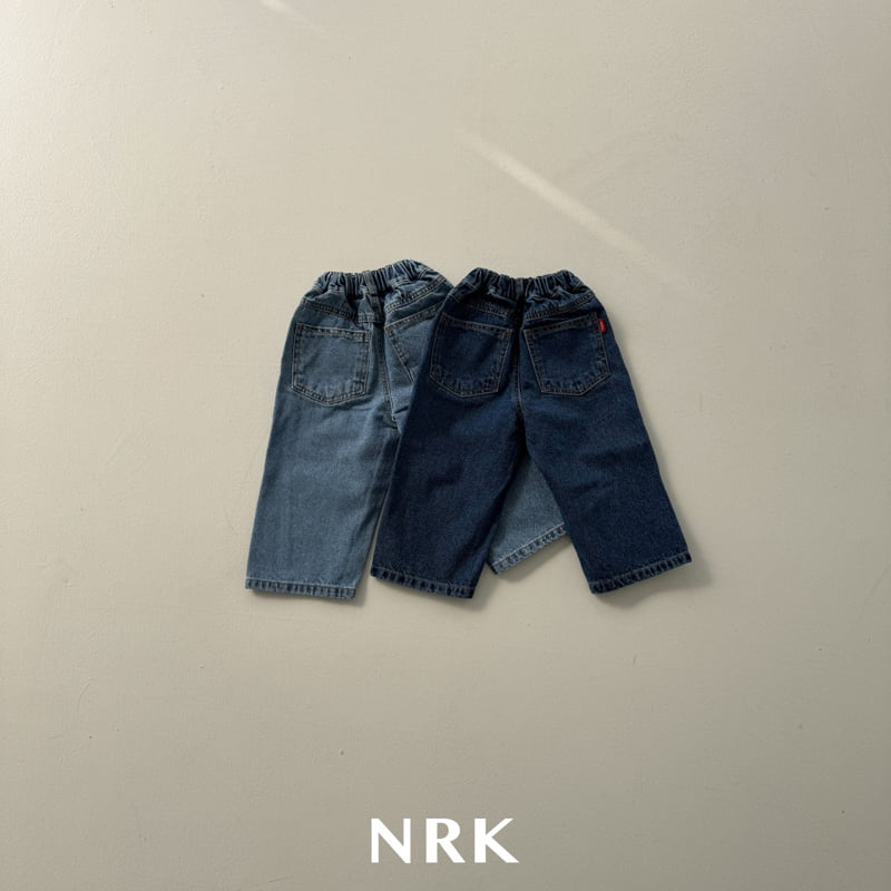 Nrk - Korean Children Fashion - #littlefashionista - Mini Vintage Denim Pants - 2