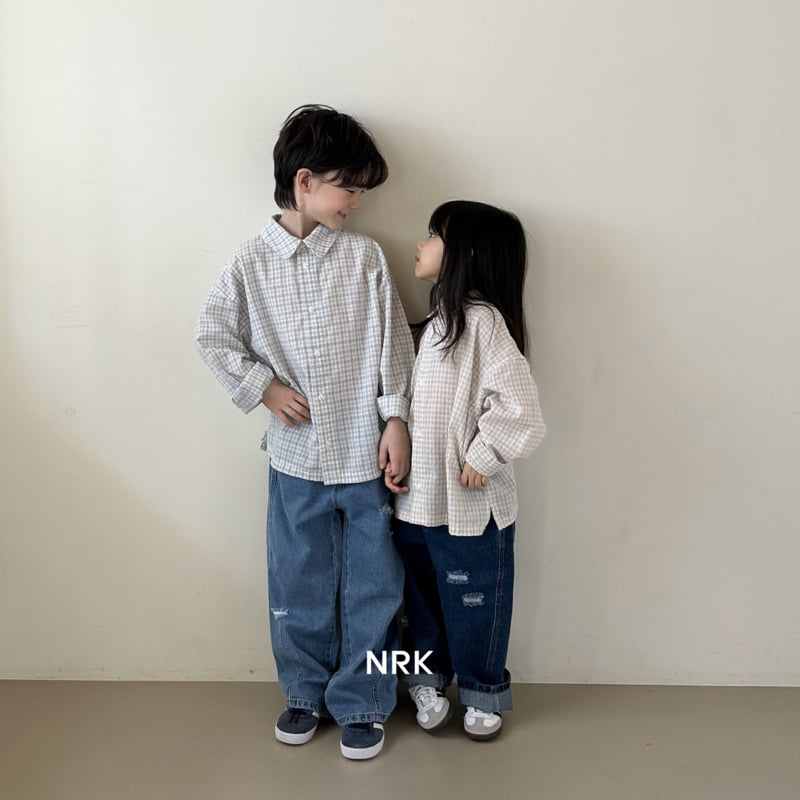 Nrk - Korean Children Fashion - #magicofchildhood - Maru Check Shirt - 7