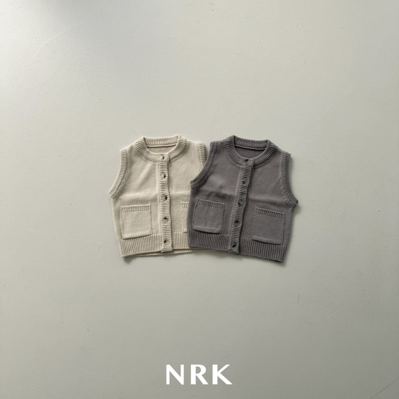 Nrk - Korean Children Fashion - #magicofchildhood - Vest Knit