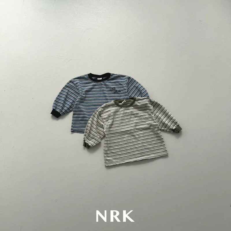 Nrk - Korean Children Fashion - #minifashionista - Like Stripe Tee