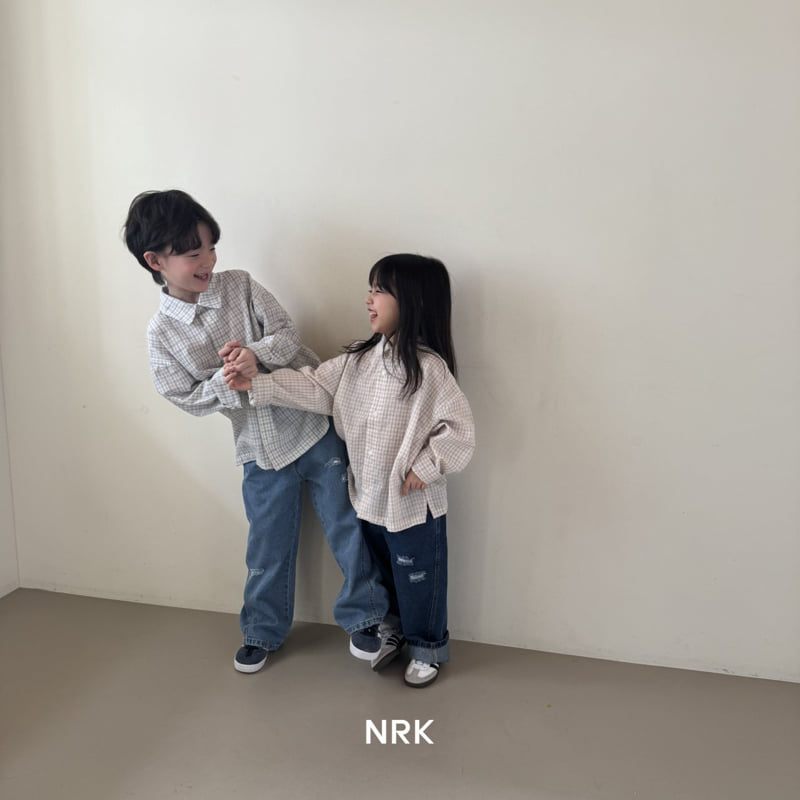 Nrk - Korean Children Fashion - #prettylittlegirls - Maru Check Shirt - 9