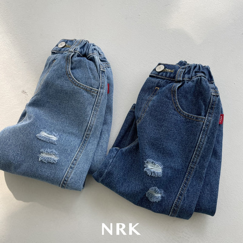 Nrk - Korean Children Fashion - #prettylittlegirls - Mini Vintage Denim Pants - 5