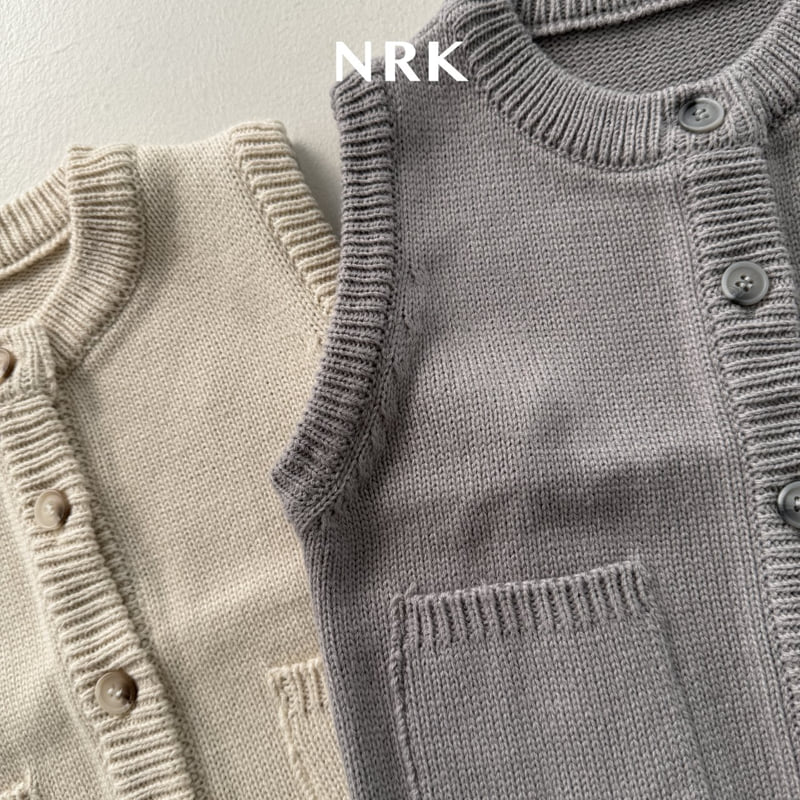 Nrk - Korean Children Fashion - #prettylittlegirls - Vest Knit - 3