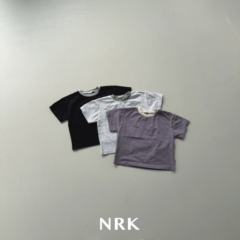 Nrk - Korean Children Fashion - #prettylittlegirls - Ribbed Short Sleeve Tee