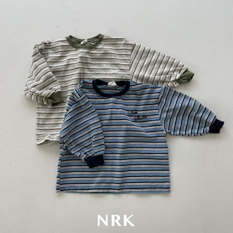 Nrk - Korean Children Fashion - #stylishchildhood - Like Stripe Tee - 5