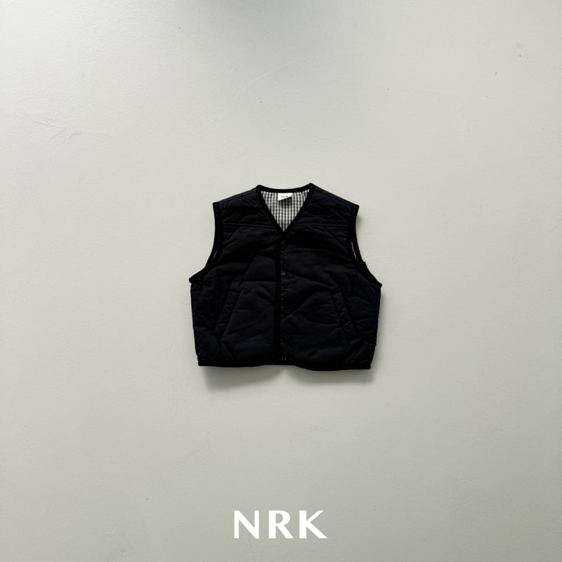 Nrk - Korean Children Fashion - #stylishchildhood - Cotton Check Vest - 2