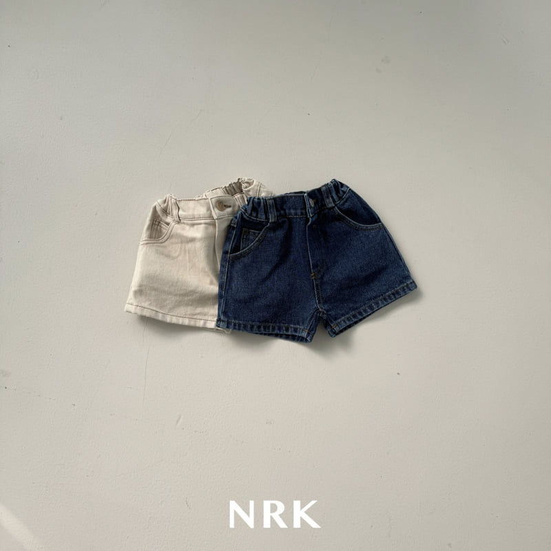 Nrk - Korean Children Fashion - #stylishchildhood - Denim Shorts