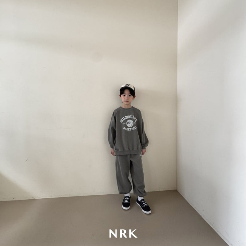 Nrk - Korean Children Fashion - #todddlerfashion - Pigment Top Bottom Set - 10