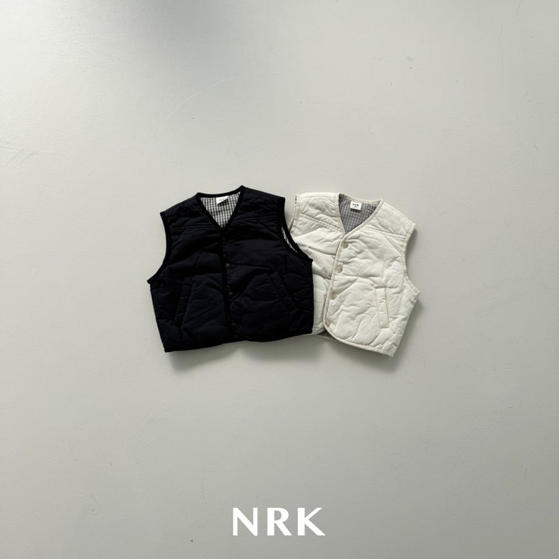 Nrk - Korean Children Fashion - #toddlerclothing - Cotton Check Vest
