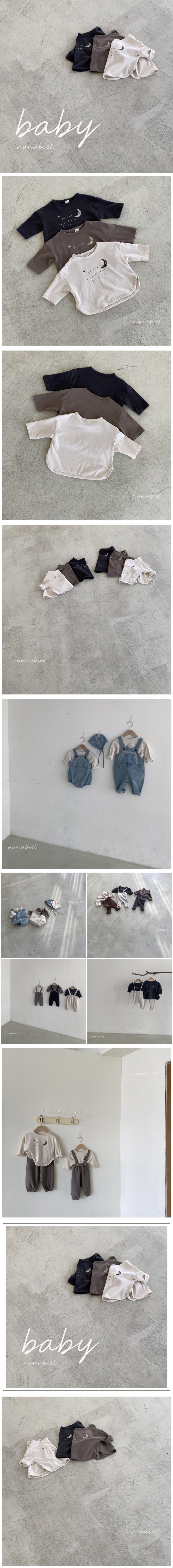 Nunubiel - Korean Baby Fashion - #babylifestyle - Bebe Moon Star Tee