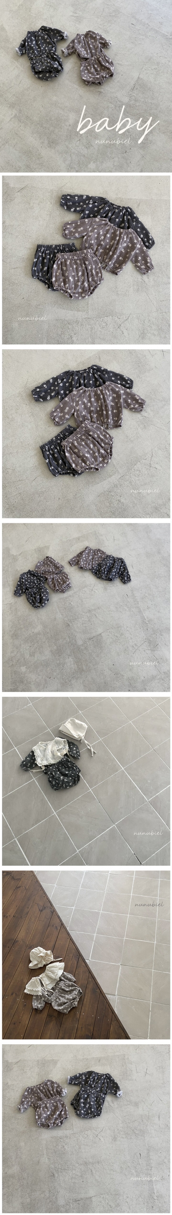 Nunubiel - Korean Baby Fashion - #babyoutfit - Bebe Madelion Set