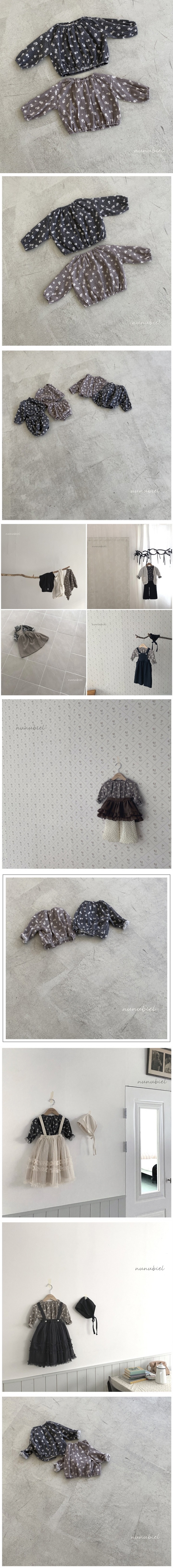 Nunubiel - Korean Children Fashion - #childofig - Dandelion Blouse