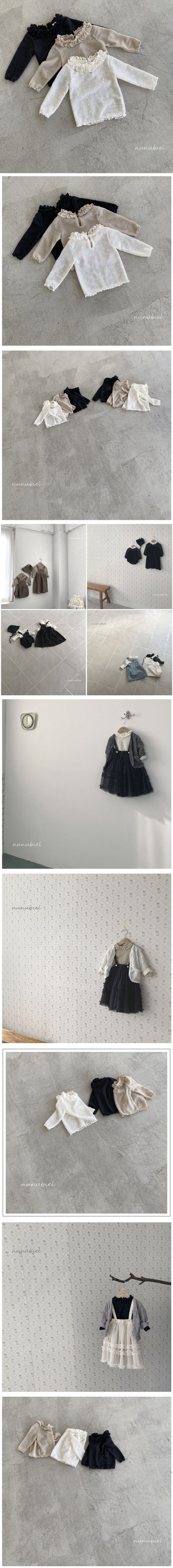Nunubiel - Korean Children Fashion - #fashionkids - Minimal Flower Tee