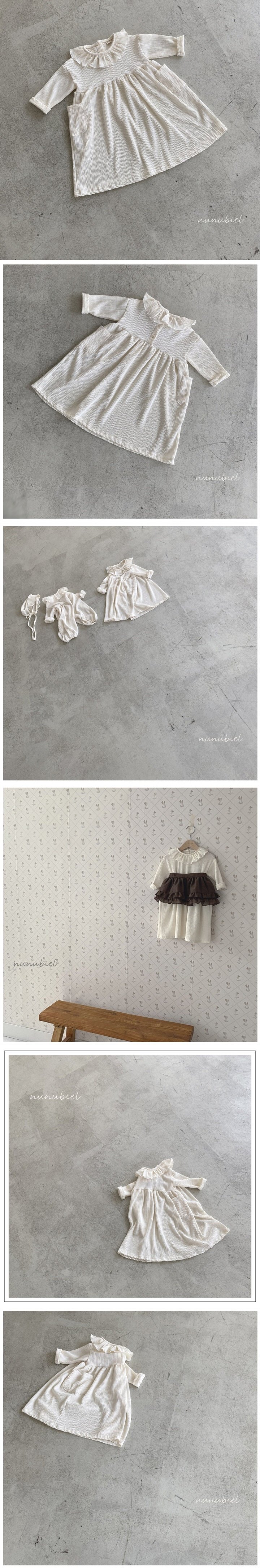 Nunubiel - Korean Children Fashion - #prettylittlegirls - Pintuck One-piece