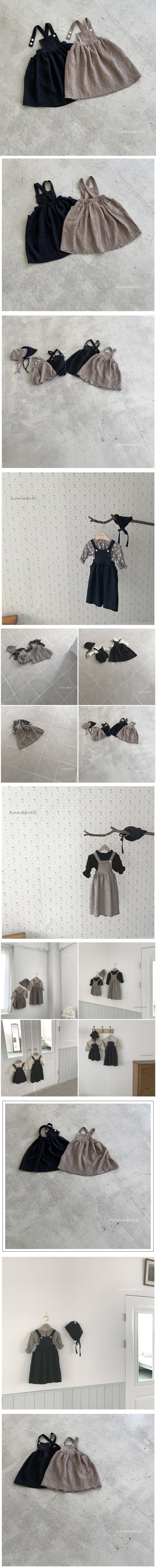 Nunubiel - Korean Children Fashion - #todddlerfashion - Baguette One-piece