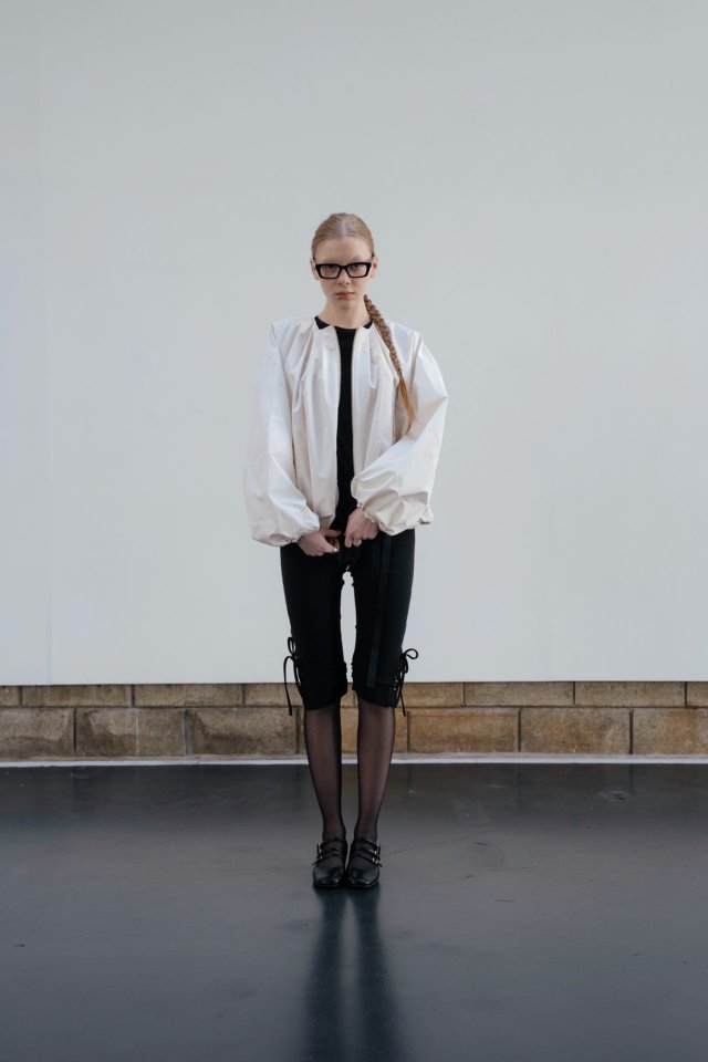 Nutplan - Korean Women Fashion - #momslook - Indie Balloon Jacket - 7
