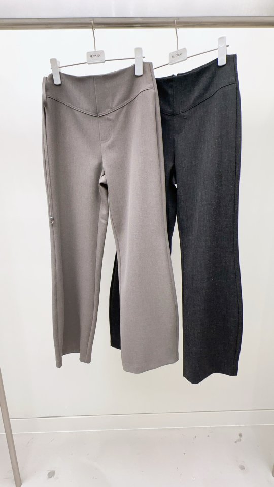 Nutplan - Korean Women Fashion - #momslook - Stone Pants