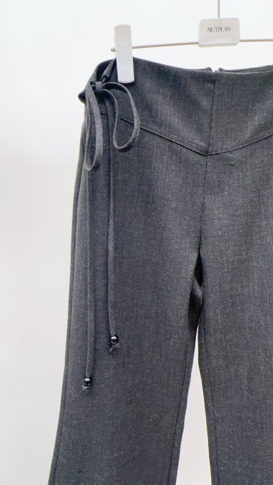 Nutplan - Korean Women Fashion - #momslook - Stone Pants - 3