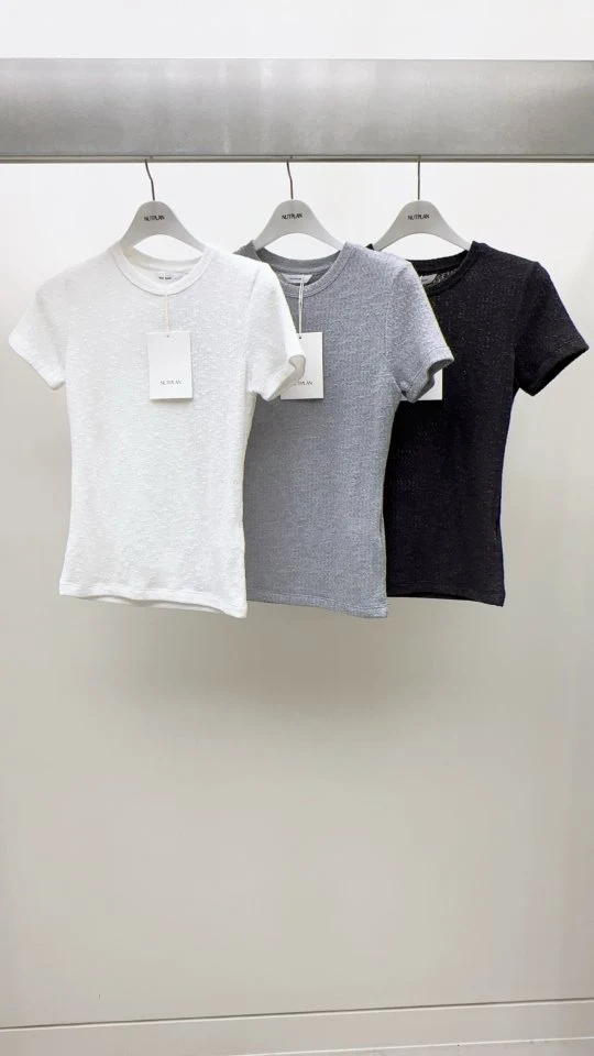 Nutplan - Korean Women Fashion - #momslook - Crab Tee - 3