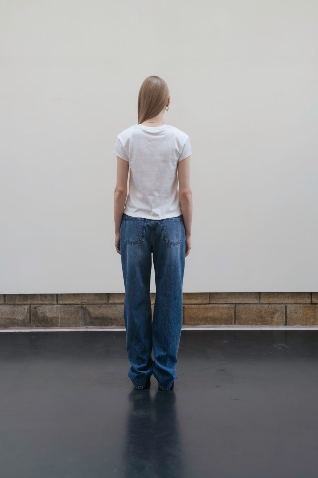 Nutplan - Korean Women Fashion - #momslook - Ink Denim Pants - 5