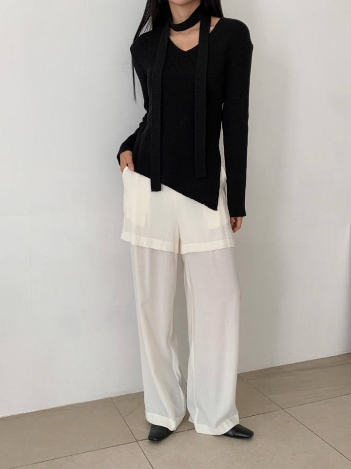 Nutplan - Korean Women Fashion - #momslook - Layered Pants - 2